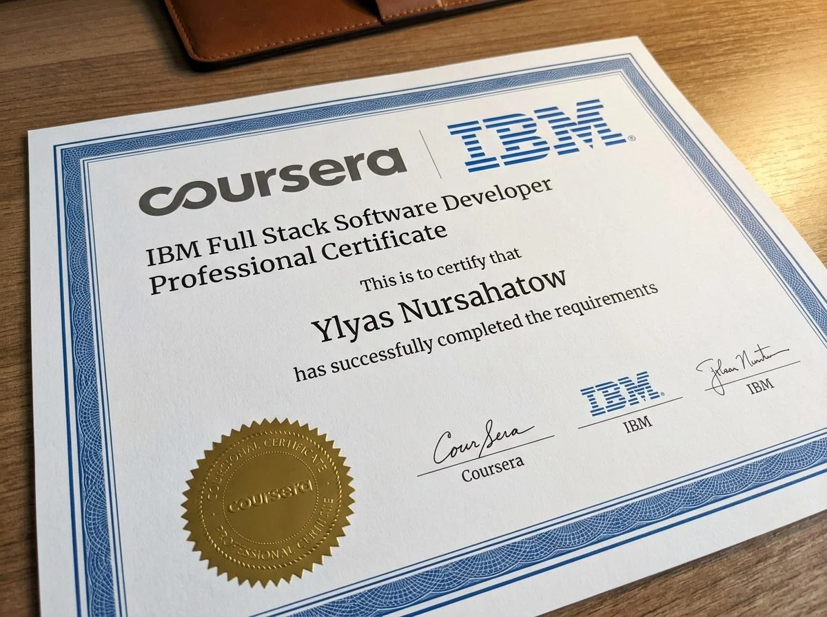 IBM Full Stack Software Developer